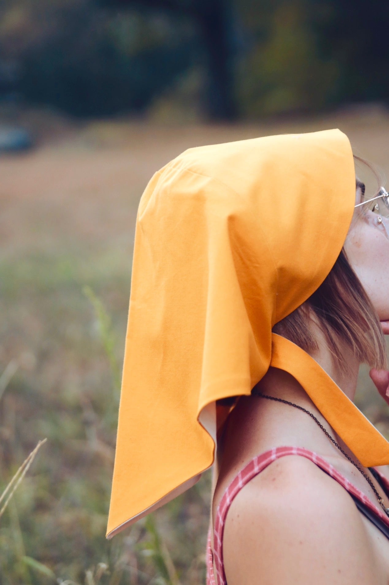 Adult Sophia Headscarf - Goldenrod Yellow