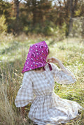 Adult Sophia Headscarf - Pink & Purple Floral