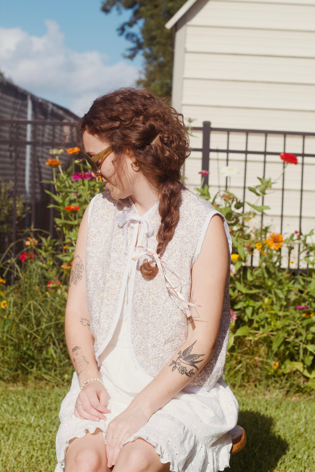 Macrina Linen Vest