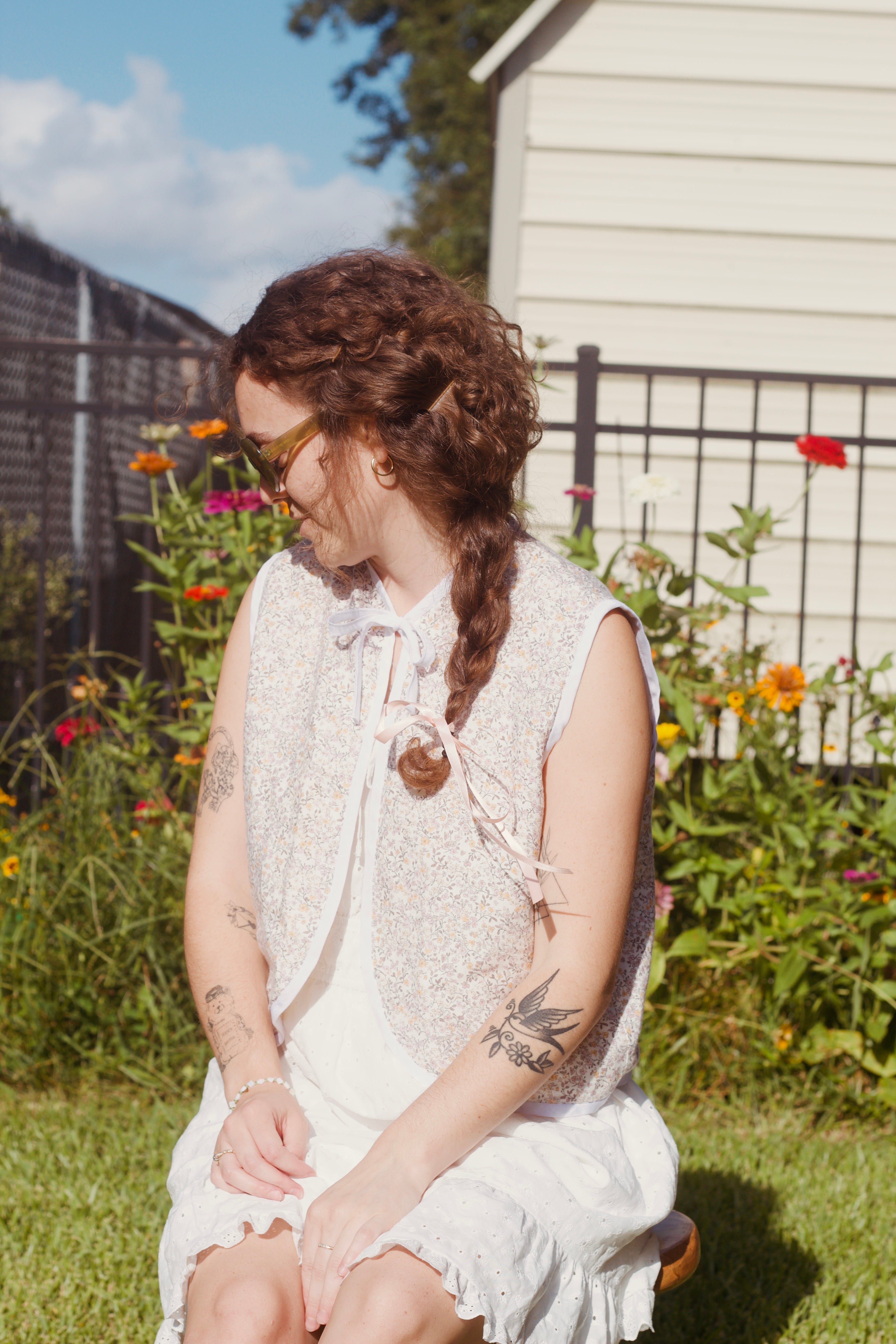 Macrina Linen Vest