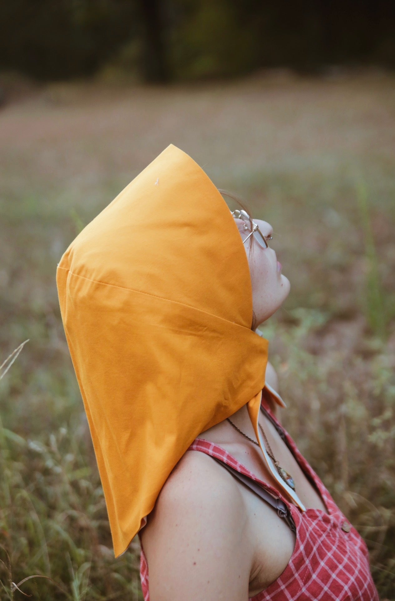 Adult Sophia Headscarf - Goldenrod Yellow