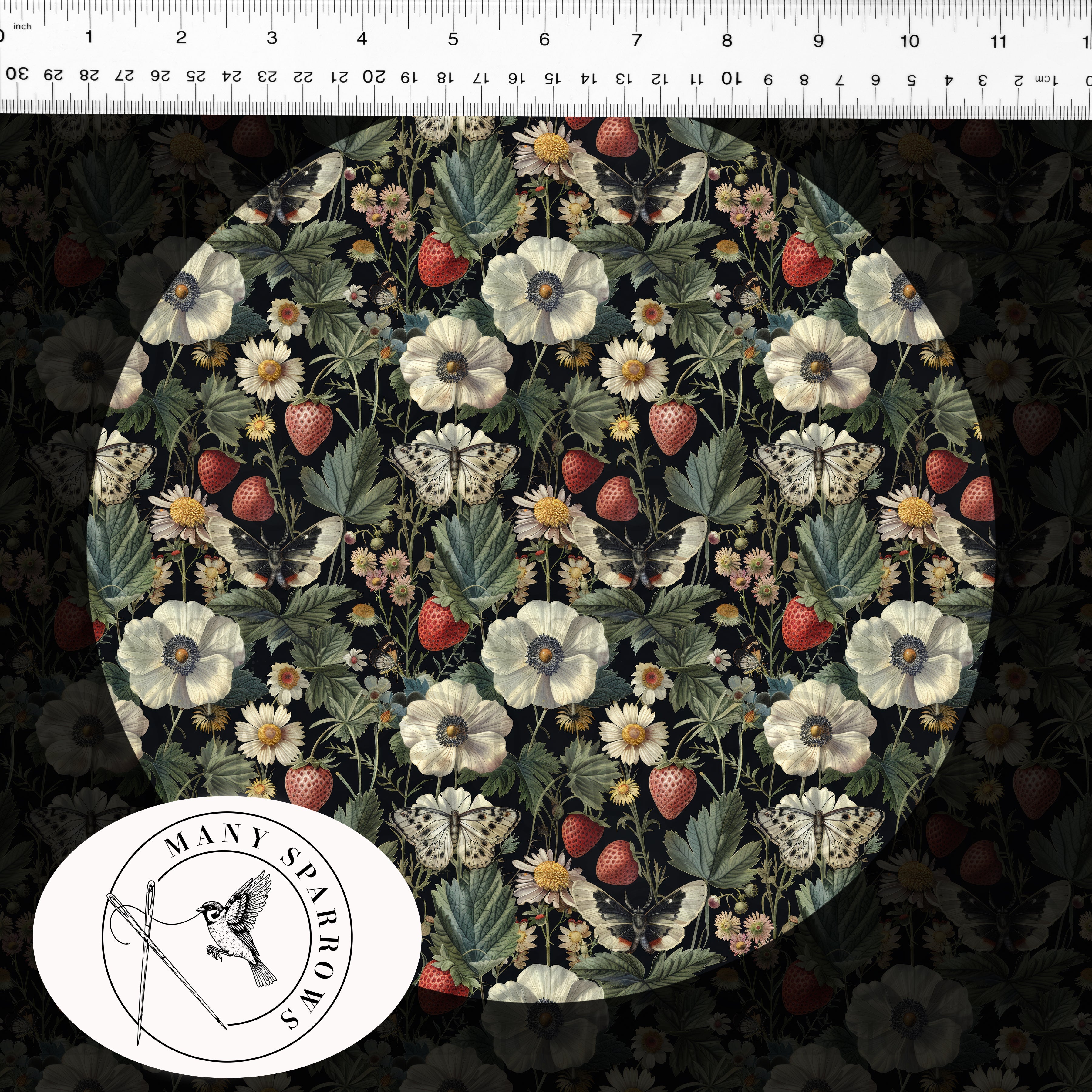 Berries & Poppies Small