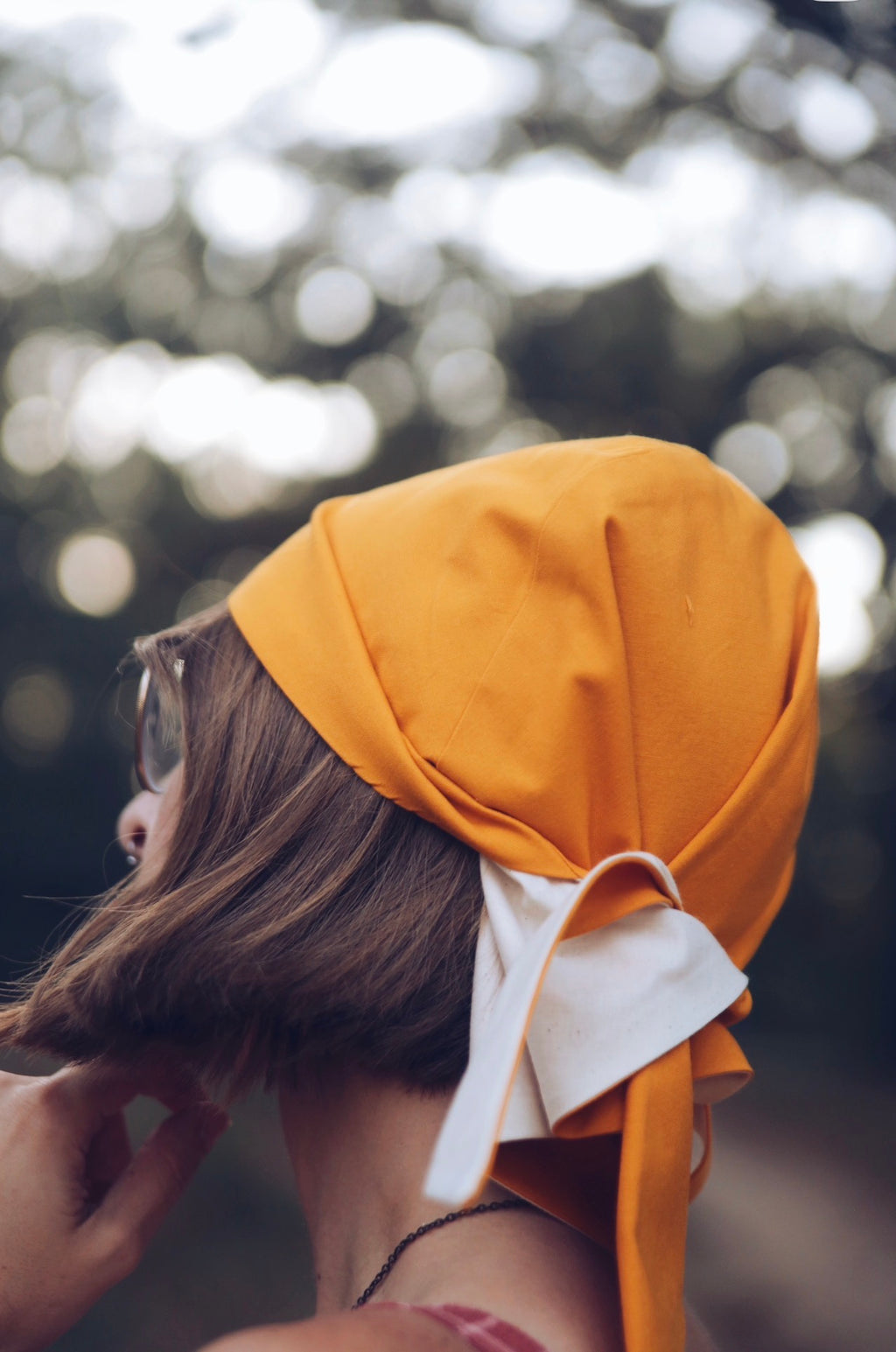 Adult Sophia Headscarf - Goldenrod Yellow